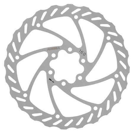 POLYGON II Bremsscheibe  silber  180mm