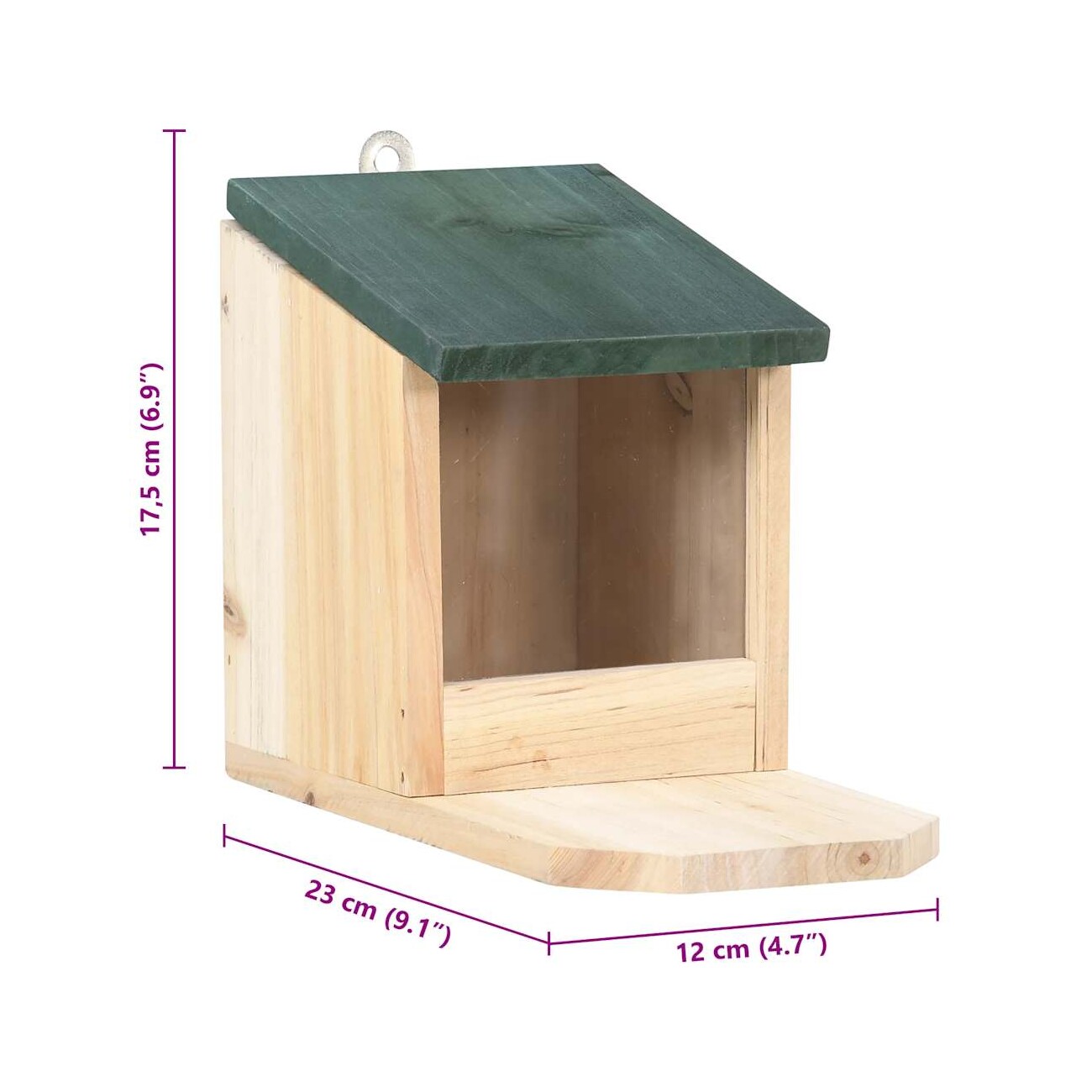 VidaXL Eichhörnchen-Futterhaus