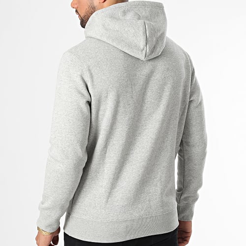 Sweat Capuche 217858 Gris Chiné