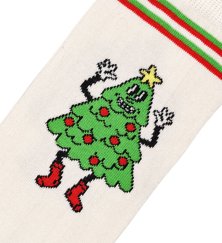 Happy Socks Happy Tree Sock White