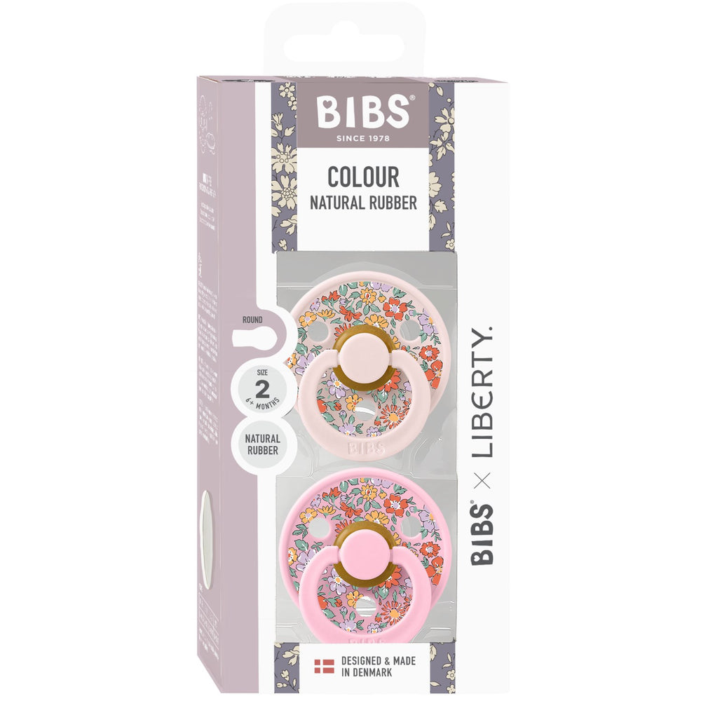 Køb Bibs X Liberty Petal Mix Sut Colour 2-Pak Oscar Meadow Latex