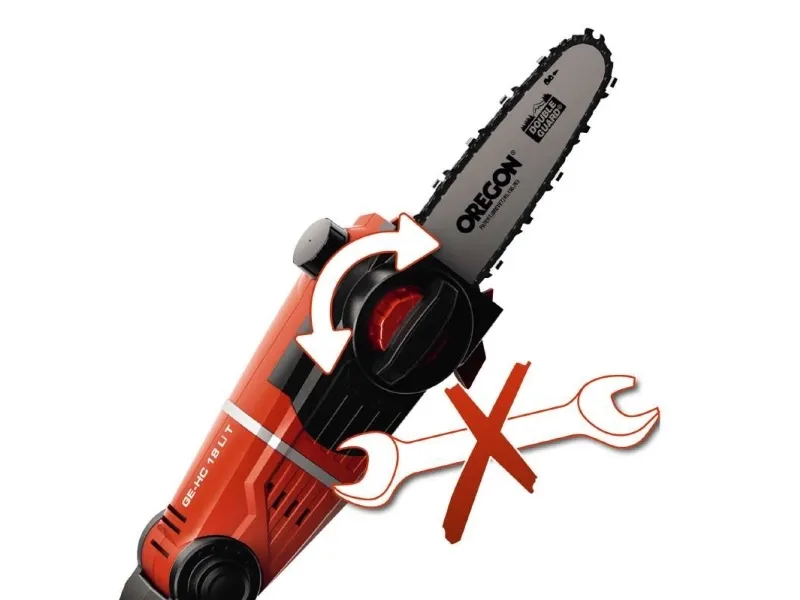Einhell Einhell GE-HC 18 Li T akku multiklippersæt 2i1 18V/3,0Ah batteri og lader