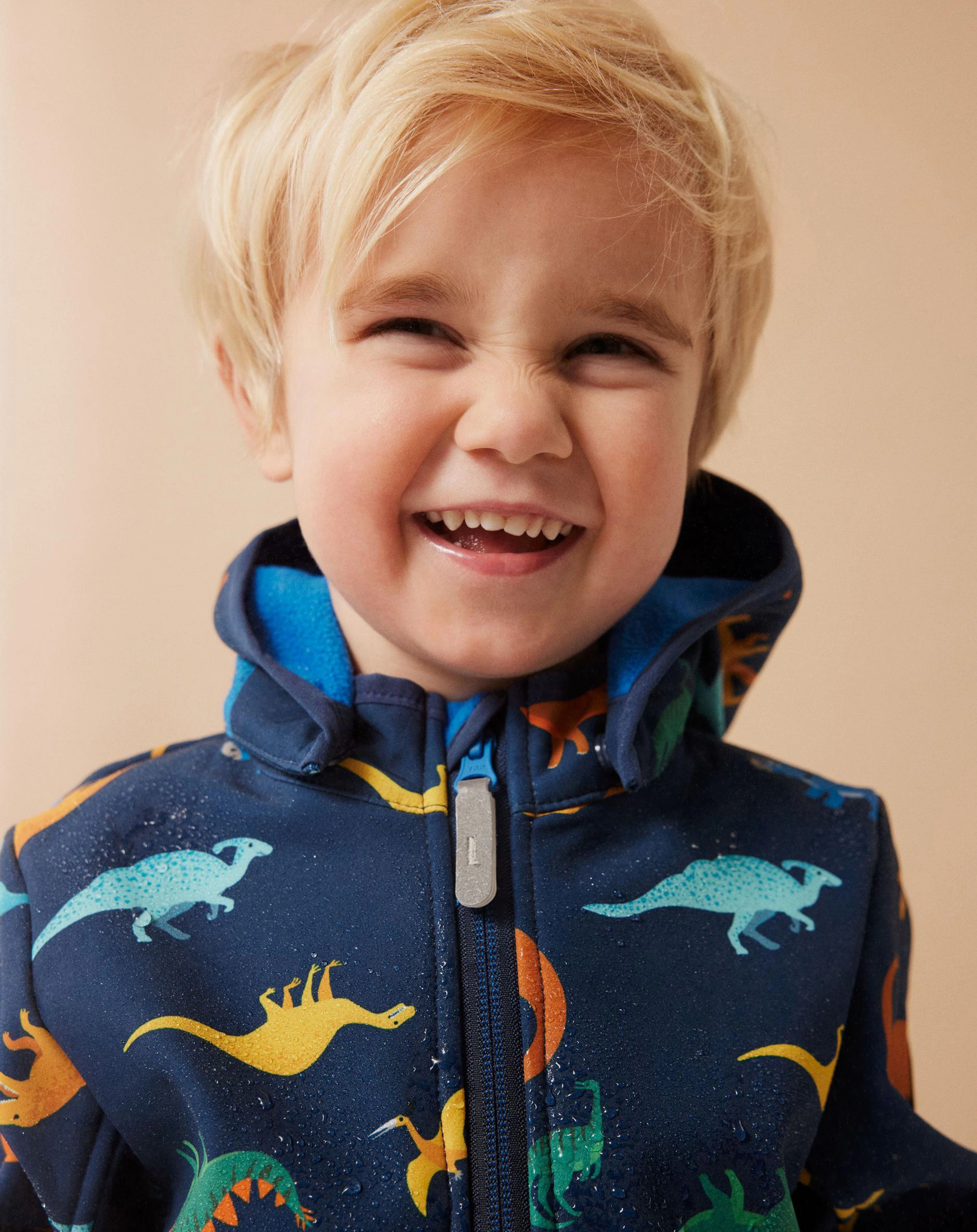 Softshelljacke NMMMALTA - DINO in insignia blue
