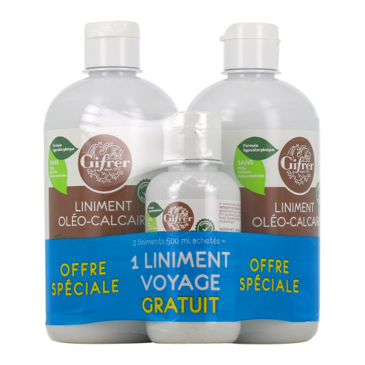 Liniment oléo-calcaire Gifrer pour bébé