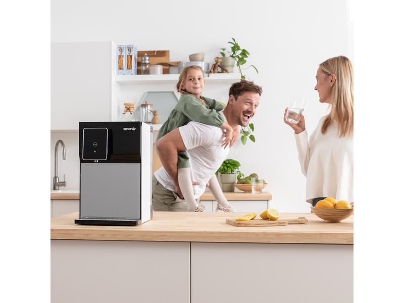 smardy blue Wasserbar miran Osmoseanlage Spendet kaltes, warmes, heisses Osmosewasser für perfekten Trinkgenuss