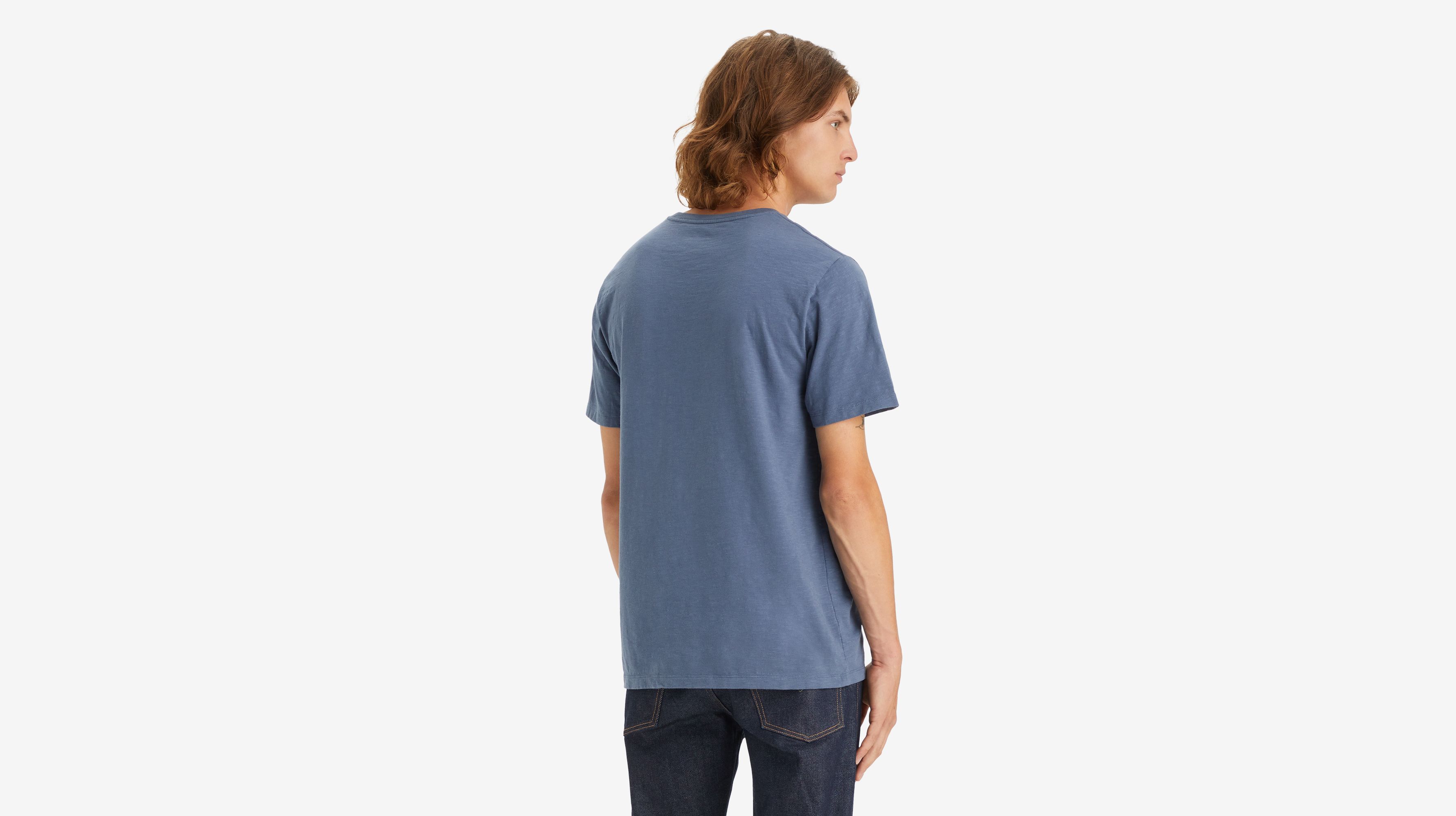 T-shirt Original Housemark - Vintage Indigo X - Bleu