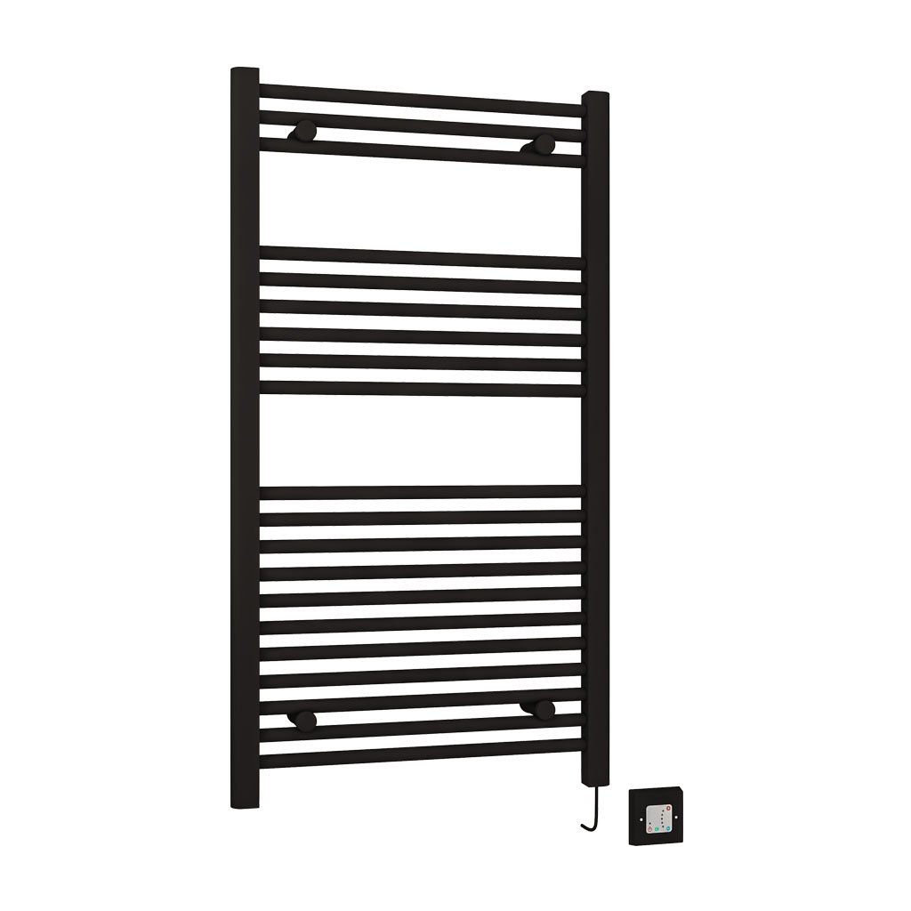 Eastbrook Biava elektrische handdoekradiator 60x110cm 500W zwart mat