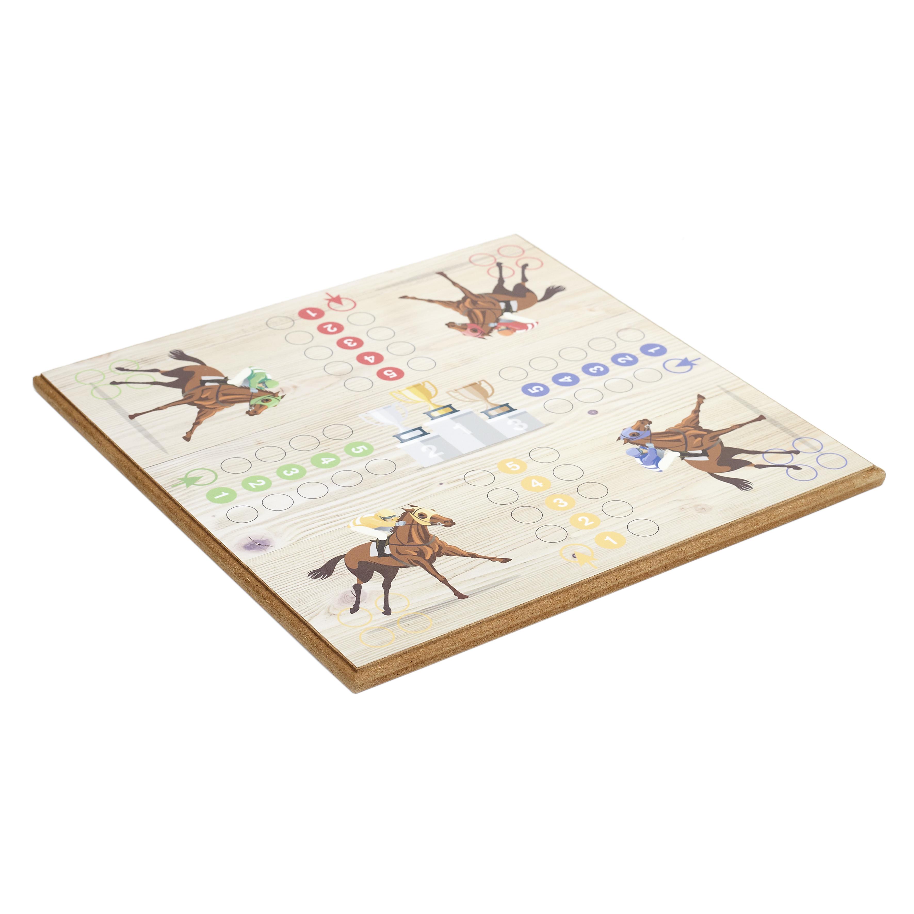 JEU PETITS CHEVAUX BOIS
