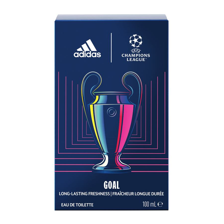Adidas Uefa Goal Edition Eau De Toilette 100ml