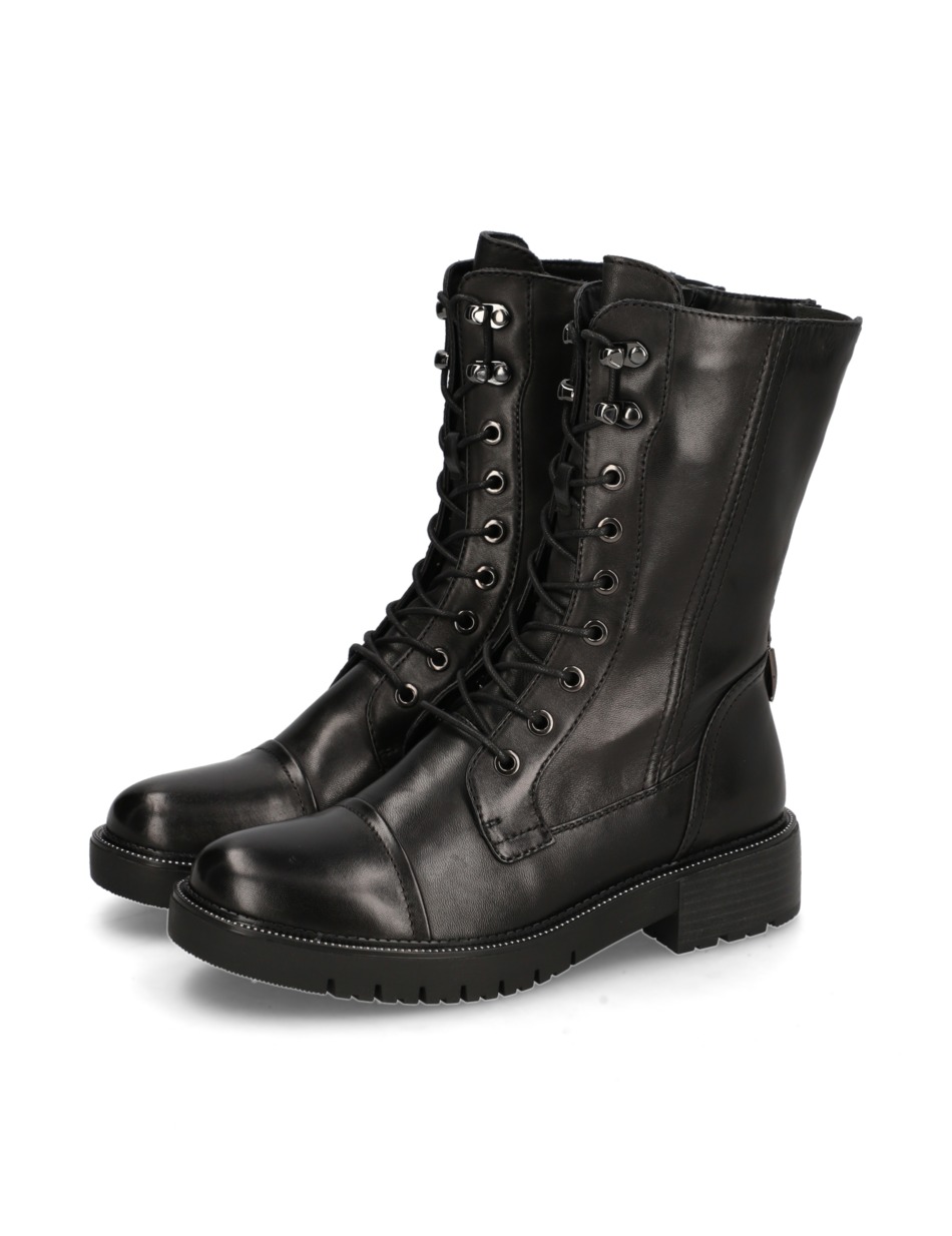 Glattleder Schnürboot