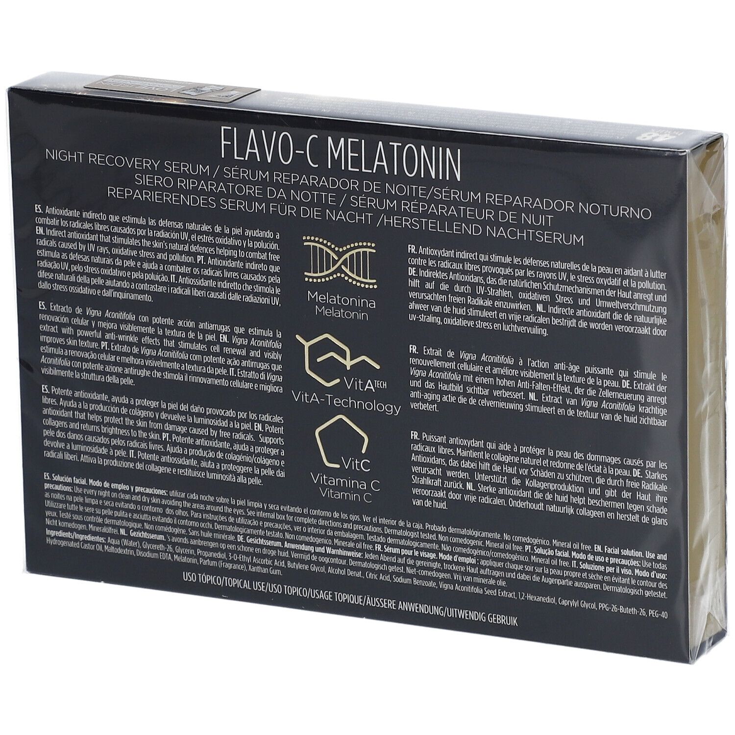 ISDINCEUTICS® Flavo-C Melatonin antioxidatives Serum für den Tag und reparierendes Serum für die Nacht
