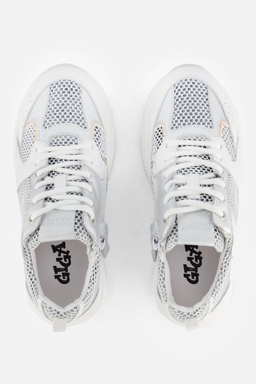 Giga Sneakers wit Leer