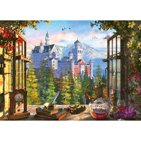 Schmidt Spiele Puzzle - Blick aufs Märchenschloss