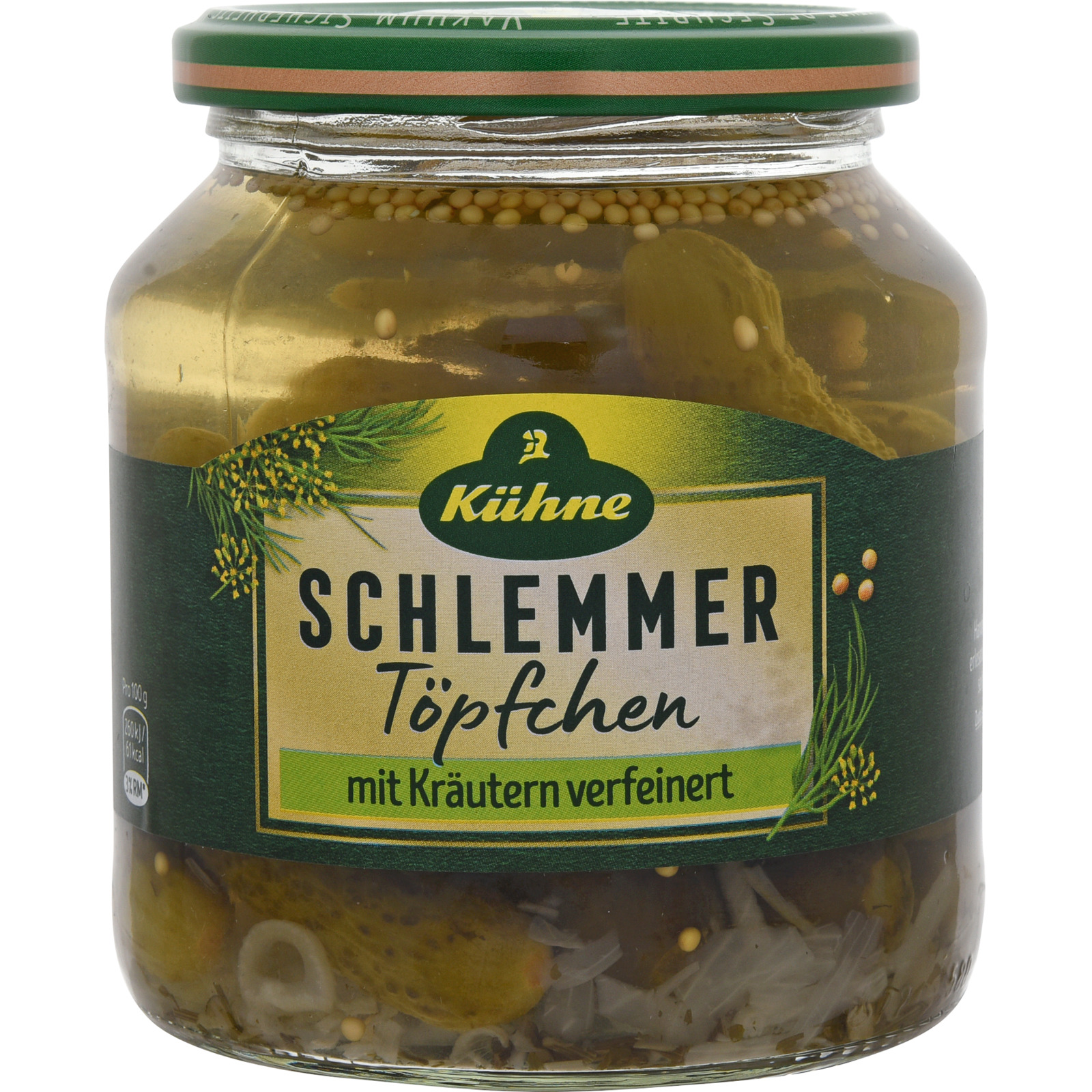 Kühne Gürkchen Kräuter 530/300 g