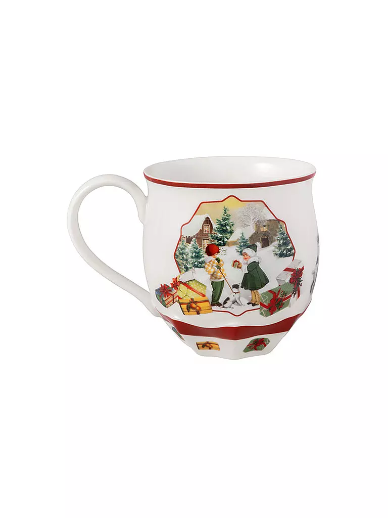 VILLEROY & BOCH Weihnachts Jumbobecher Toys Fantasy 0,53l Spielzeugladen bunt