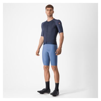 Maillot Manches Courtes Castelli Aero Race 7.0 Bleu
