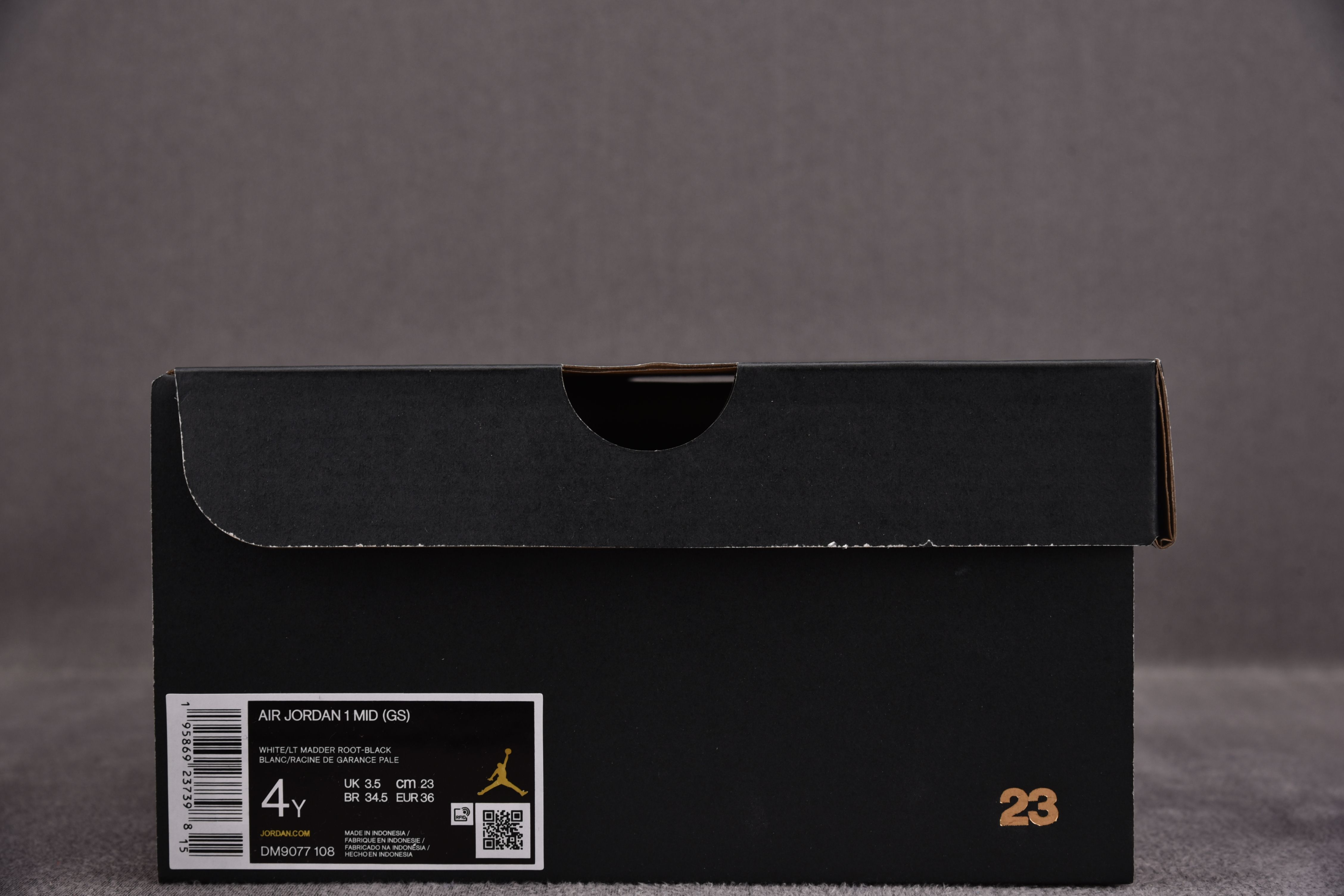 Jordan 1 Mid Light Madder Root (GS)