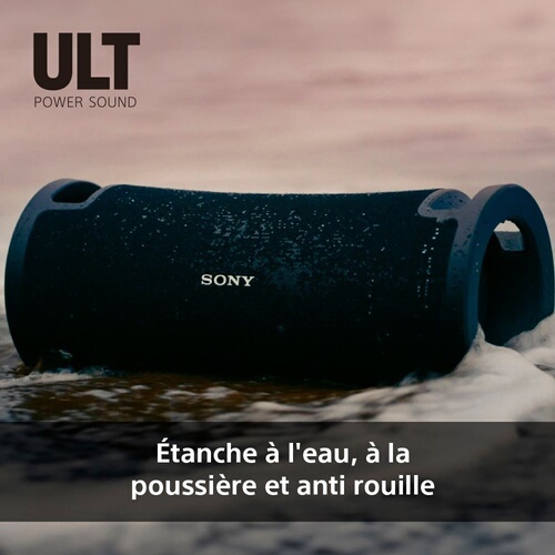 Enceinte sans fil Sony ULT FIELD 7 - Enceinte portable sans fil Bluetooth avec ULT POWER SOUND - Noir