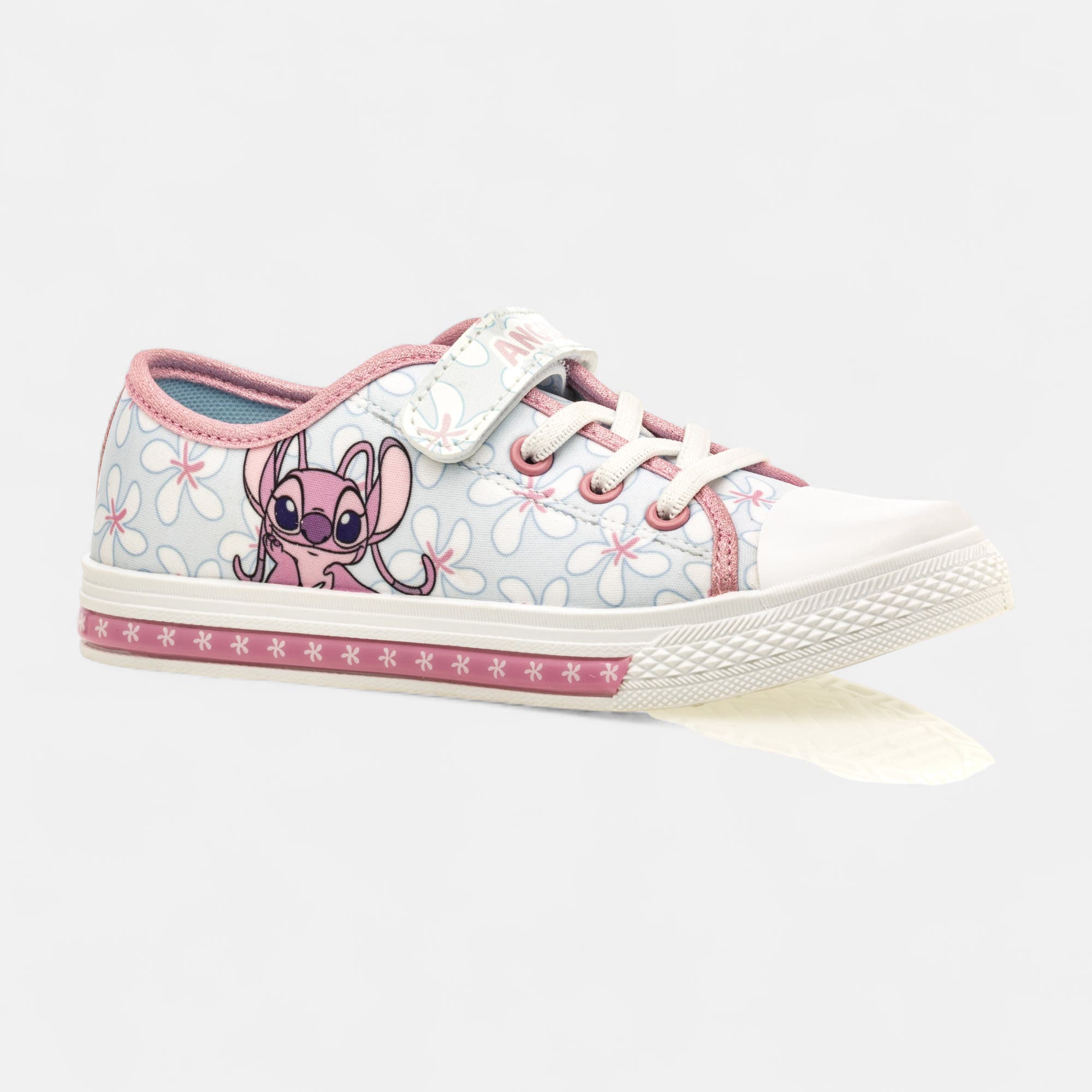 Baskets en toile Fille bleu
