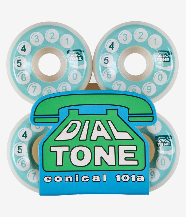Dial Tone OG Rotary Conical Rollen (white) 54mm 101A 4er Pack