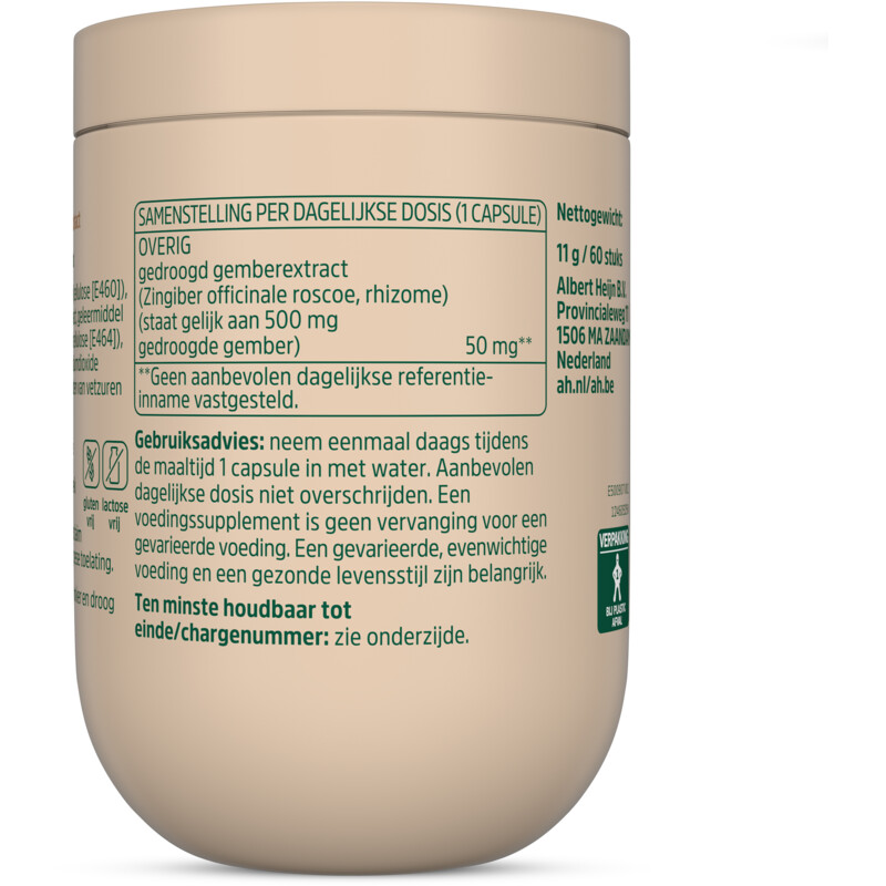 Care Gemberpoeder 500mg