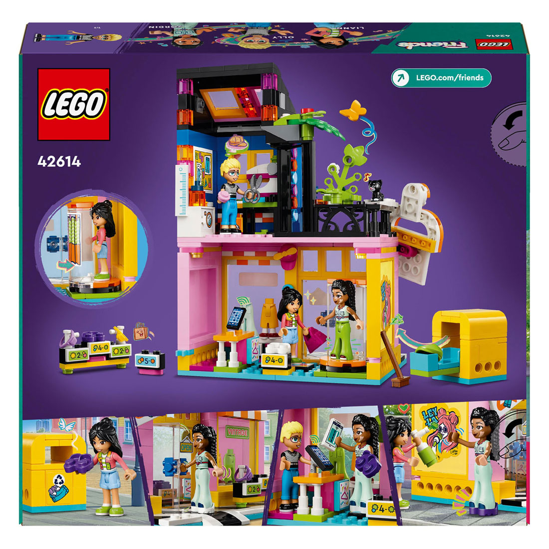 LEGO Friends 42614 Vintage Kledingwinkel
