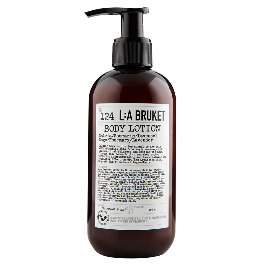 124 Body Lotion Sage\/Rosemary\/Lavender