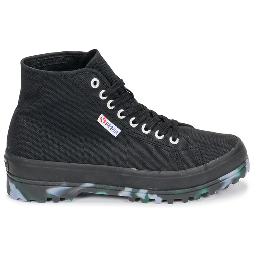 Superga - 2341 ALPINA MARBLEGUM - Noir