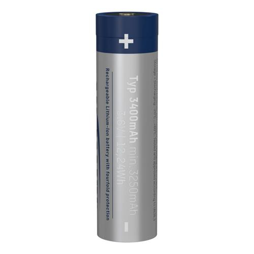 Wiederaufladbare 3.6 Volt 3250mAh 18650 Akku Flachkopf Batterie mit Micro USB Ladeanschluss (1307-0003)