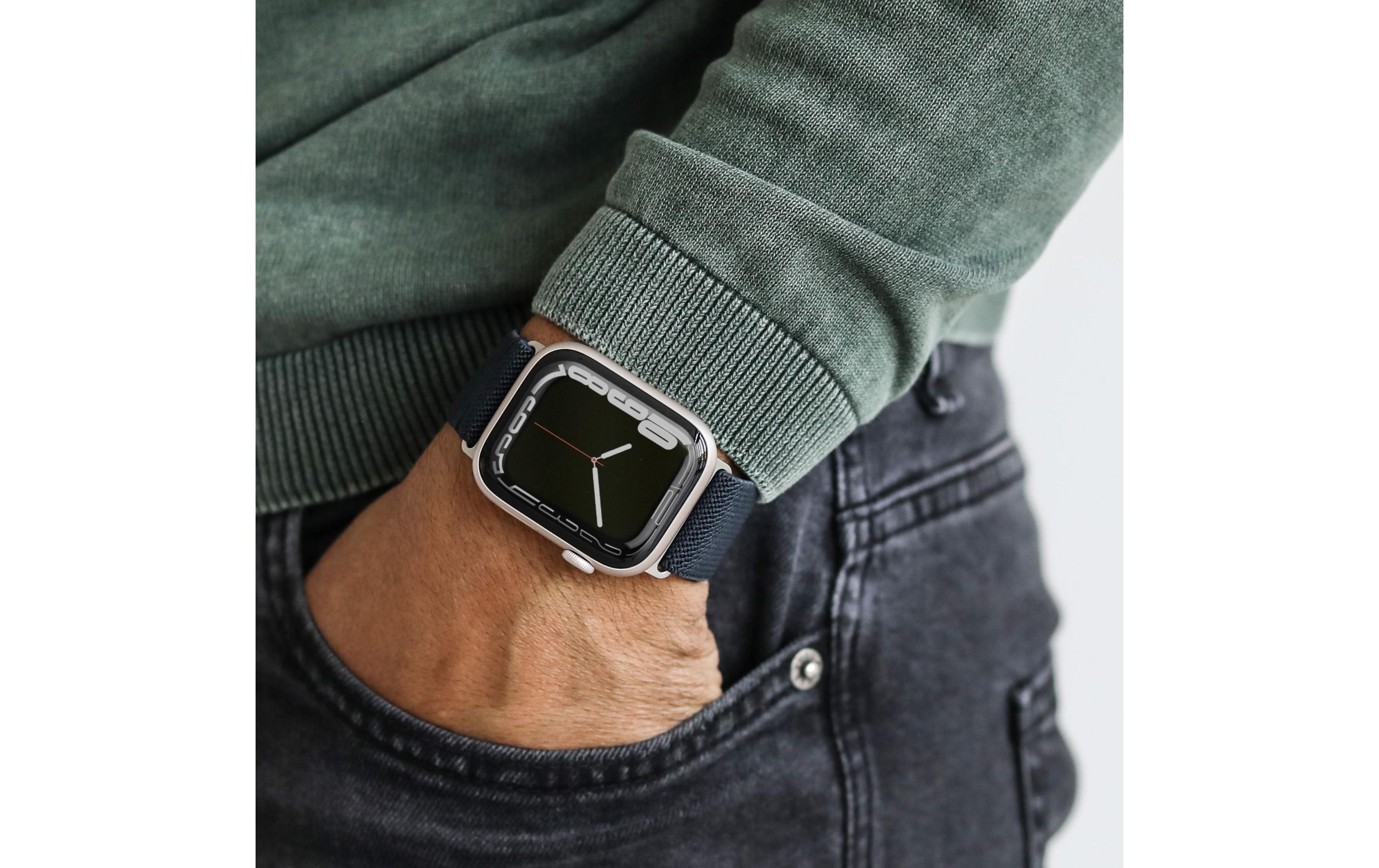 Armband Classic Nylon Loop Apple Watch 38/40/41 mm NavyArmband für Apple Watch 38/40/41 mm