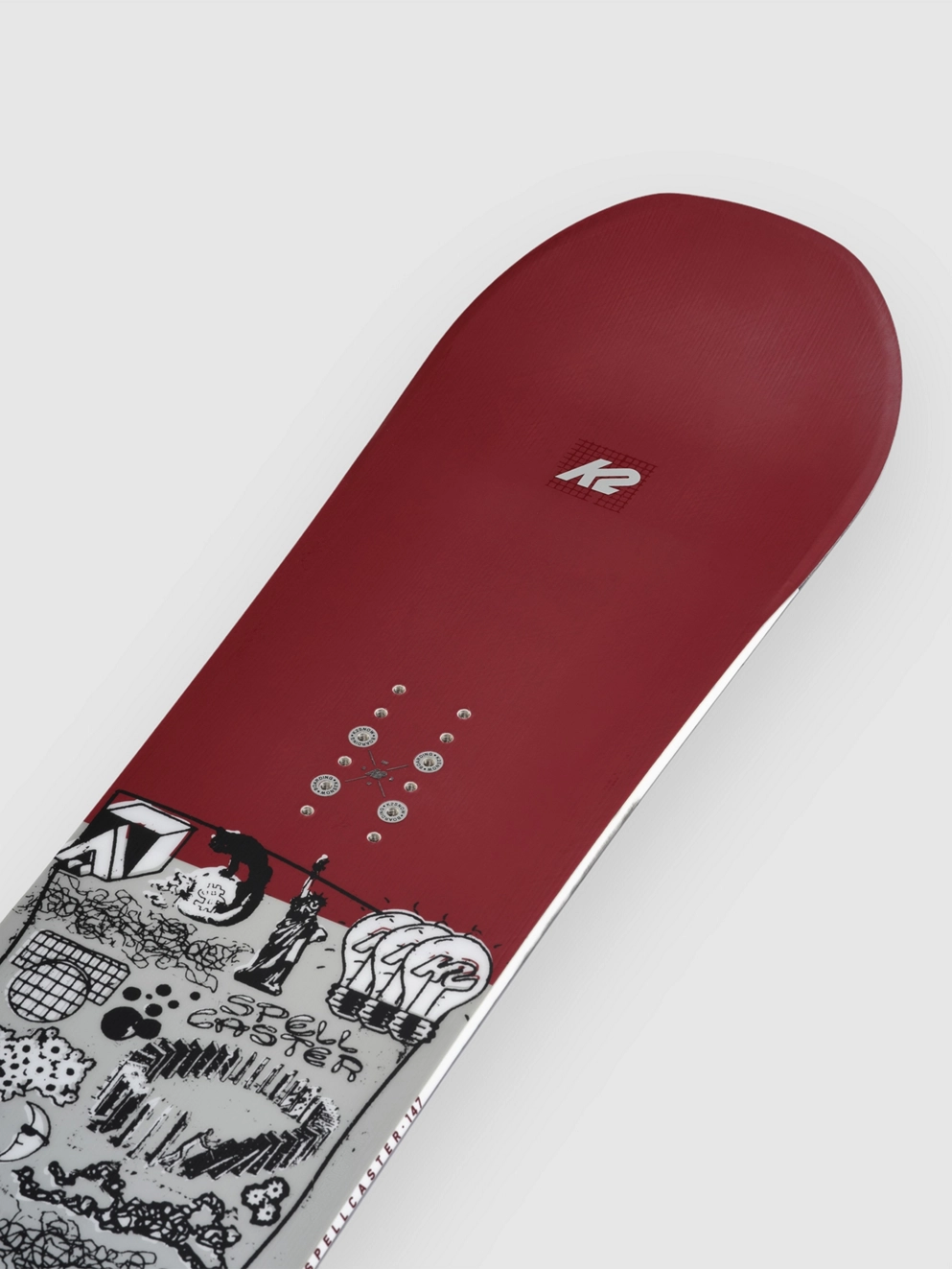 K2 Spellcaster 2025 Snowboard design