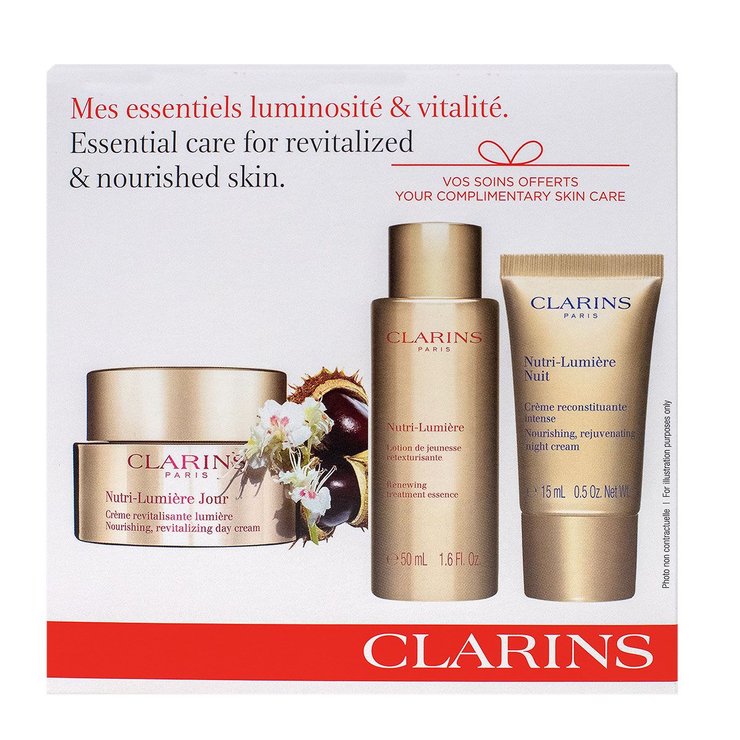 Coffret Nutri-lumière soins visage anti-âge