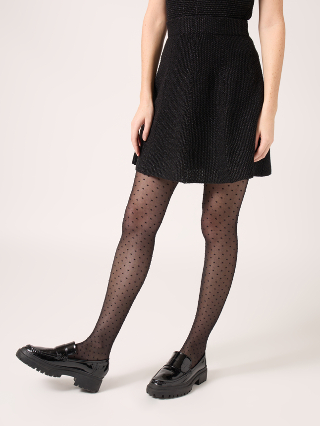 Jupe patineuse en maille