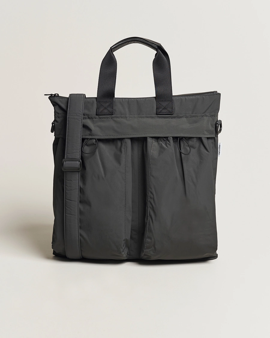 mazi untitled Helmet Bag 02 Nylon Tote Grey