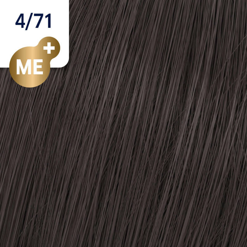 Coloration Koleston Perfect ME+ 4/71 châtain marron cendré Wella 60ML