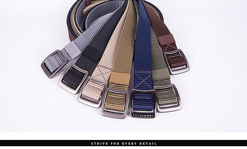 OKONKWO - Effen nylon riem