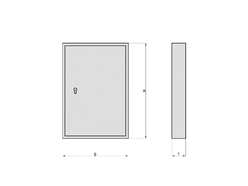BASI SS 100 PZ, Stål, Grå, 200 krog(e), 1 stk, 380 x 140 x 550 mm, 10,6 kg