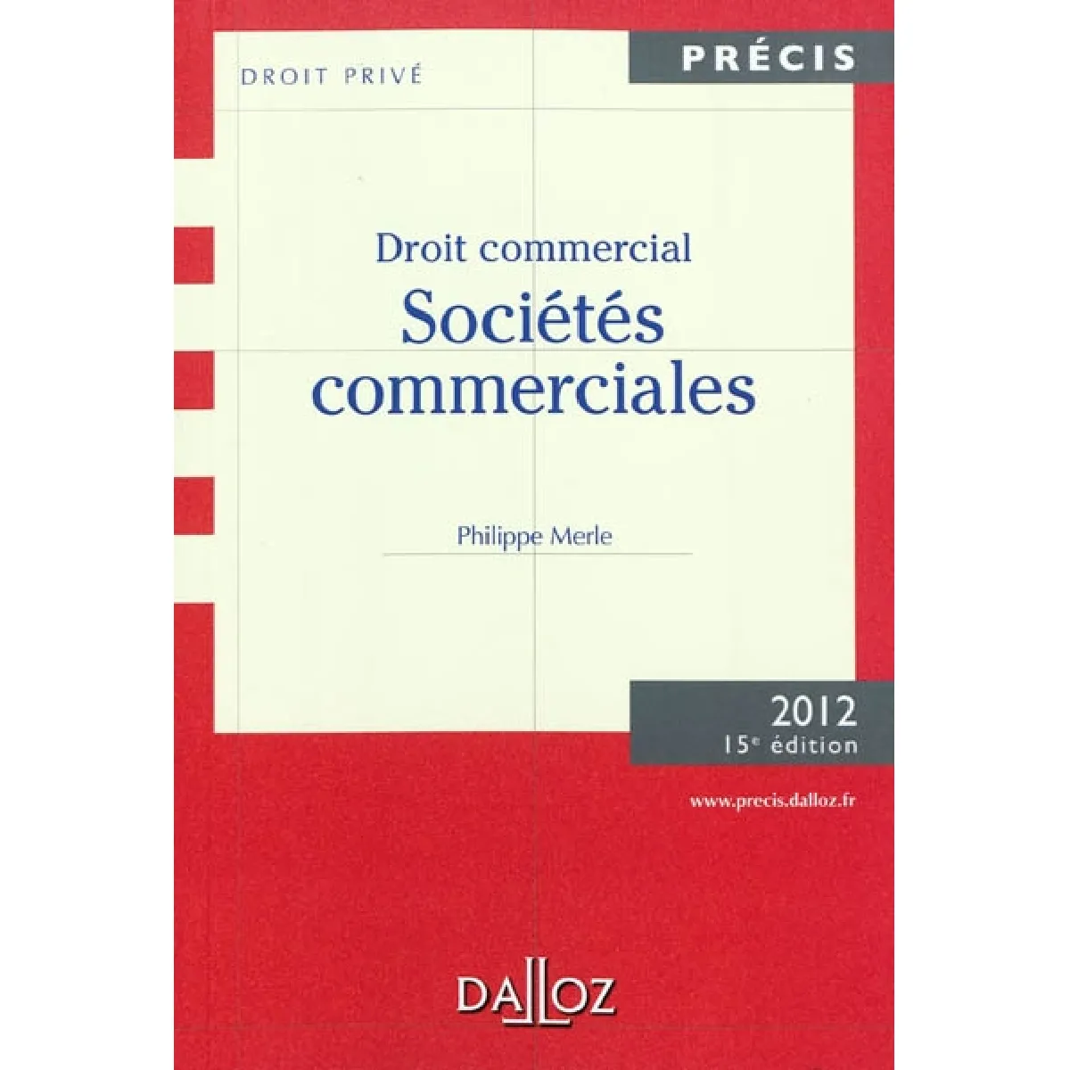 Droit commercial : sociétés commerciales · Occasion