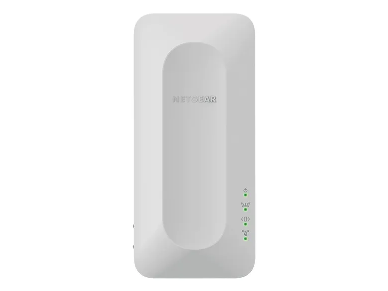 NETGEAR EAX17 - Wi-Fi-system - (forlænger) - op til 1500 sq.ft - mesh 1GbE - Wi-Fi 6 - Dual Band - kan sluttes til vægstik - for NETGEAR AX3000