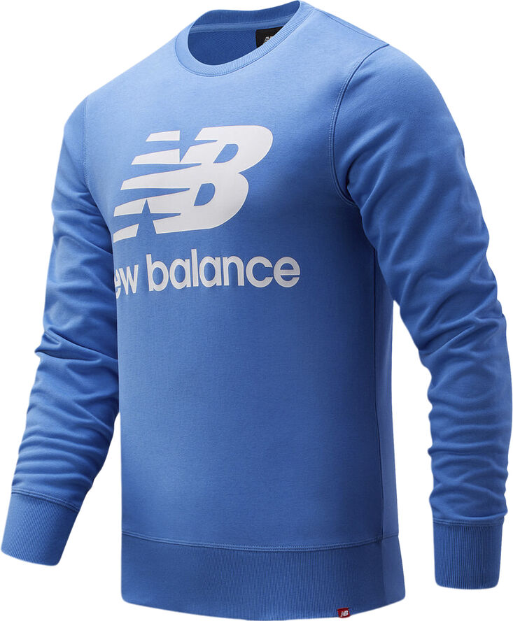 New Balance Essentials Stacked Logo Sweatshirt Blå
