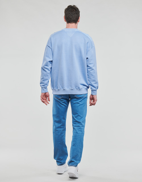 Tommy Jeans - TJM SKATER TIMELESS TOMMY CREW - Bleu ciel