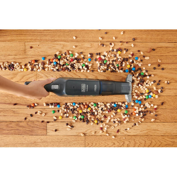 BLACK+DECKER kruimeldief HLVC320J11-QW 12V - extra brede zuigmond en 3x meer zuigkracht