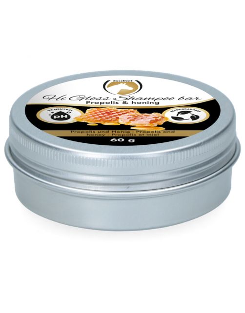 Excellent Propolis Honing Shampoo Bar - Paardenvachtverzorging - 60 g per stuk