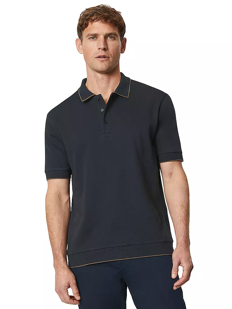 MARC O'POLO Poloshirt dunkelblau