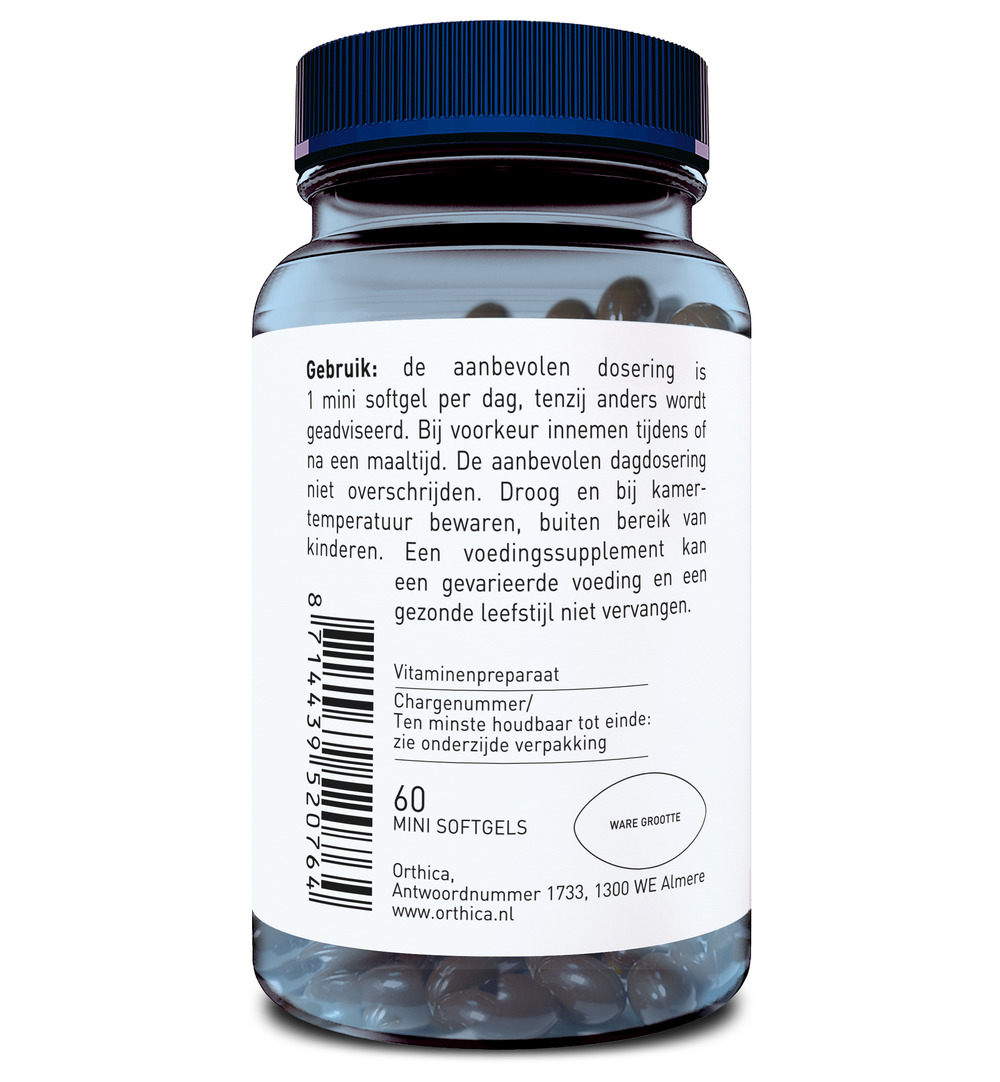 Orthica Vitamine E-400 (60 softgels)