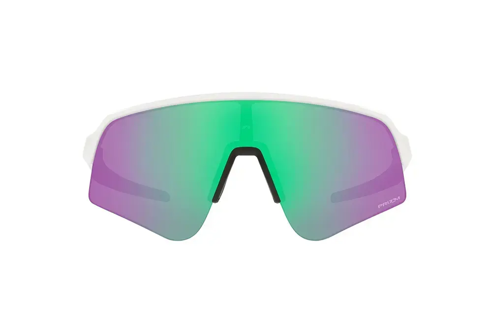 Oakley Sutro Lite Sweep Sport Zonnebril Mat Wit met Prizm Road Jade Lens