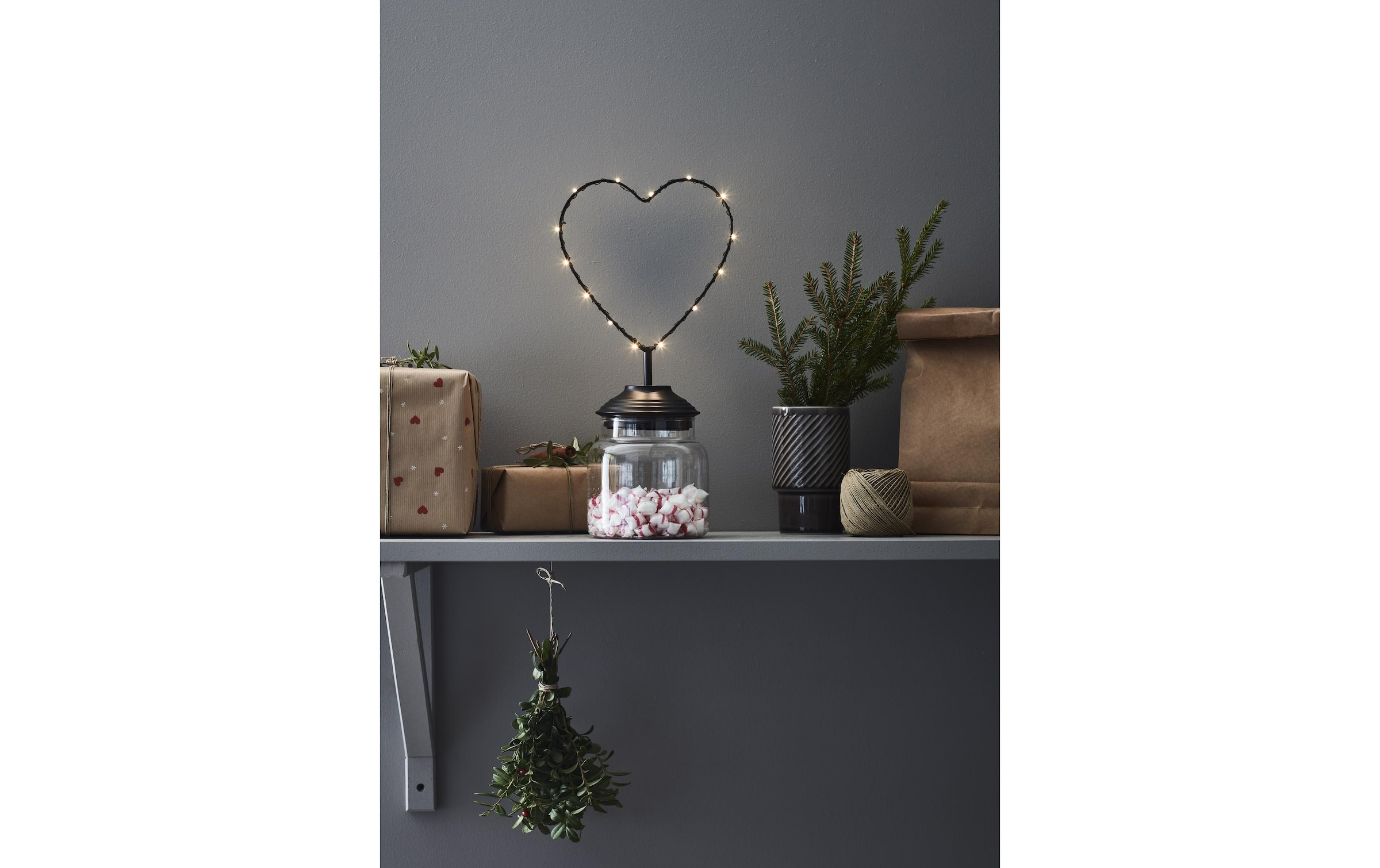Markslöjd Vorratsdose »Sweetie 18 x 12 x 35.5 cm, mit LED-Herz« 1 Stk. tlg.