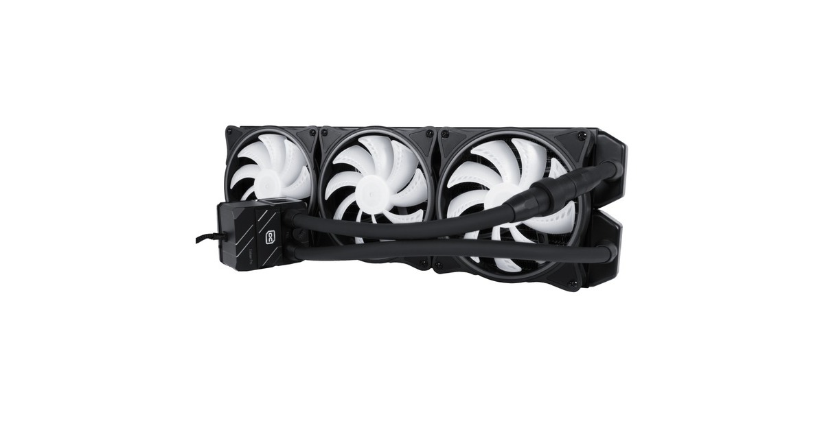 AlphacoolEisbaer Pro Aurora 420 CPU AIO waterkoeling  (Zwart)