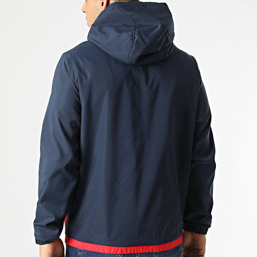 Coupe-Vent Barton Bleu Marine Rouge
