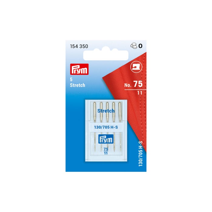 Prym-Set van 5 Stretch naaimachinenaalden 75 - Prym